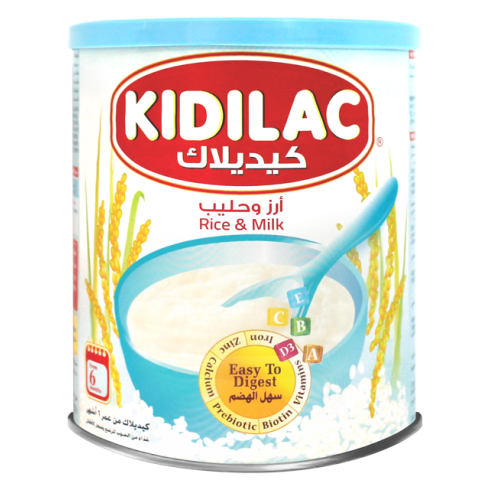 KIDILAC RICE & MILK 400GM